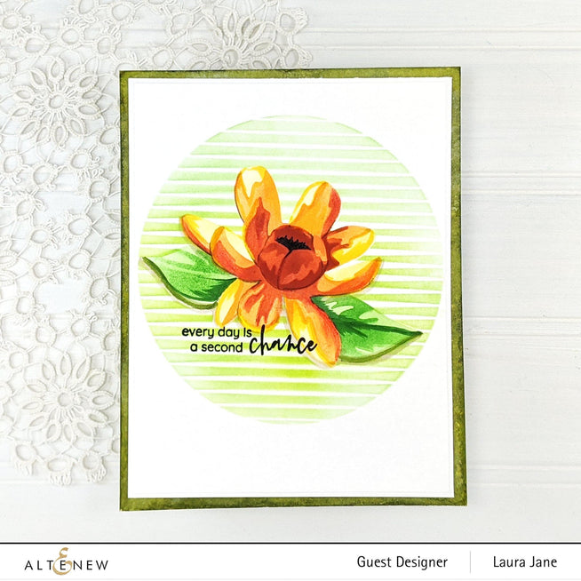 Part A-Glitz Art Craft Co.,LTD Dies Craft-A-Flower: Carolina Allspice Layering Die Set