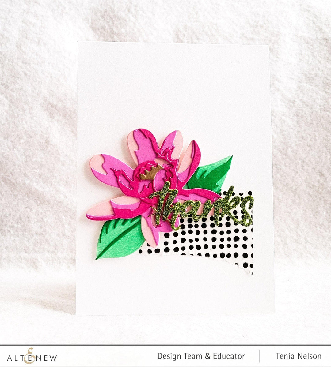 Part A-Glitz Art Craft Co.,LTD Dies Craft-A-Flower: Carolina Allspice Layering Die Set