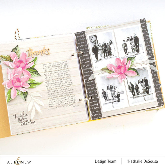 Part A-Glitz Art Craft Co.,LTD Dies Craft-A-Flower: Carolina Allspice Layering Die Set