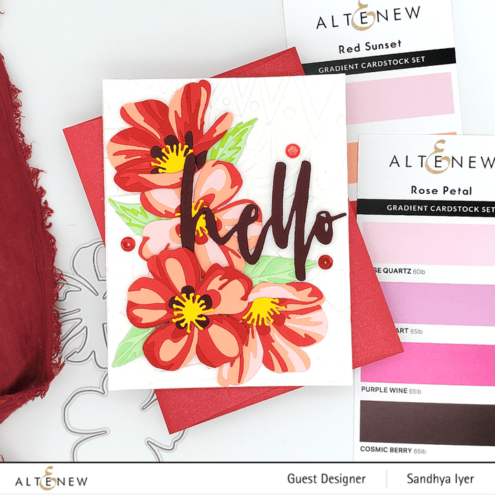 Part A-Glitz Art Craft Co.,LTD Dies Craft-A-Flower: Cistus Layering Die Set