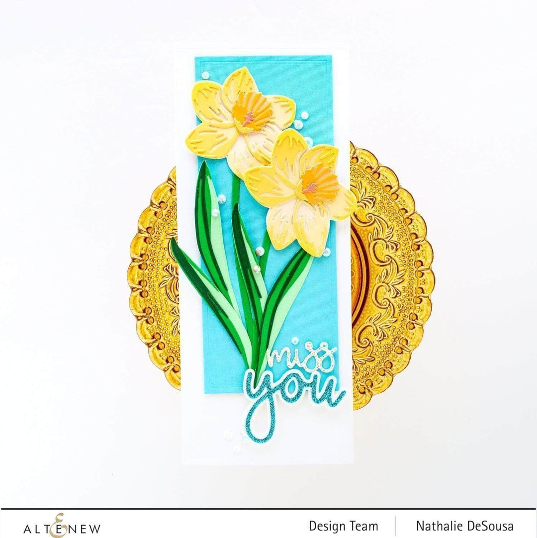Part A-Glitz Art Craft Co.,LTD Dies Craft-A-Flower: Daffodil Layering Die Set