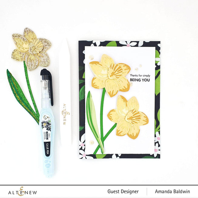 Part A-Glitz Art Craft Co.,LTD Dies Craft-A-Flower: Daffodil Layering Die Set