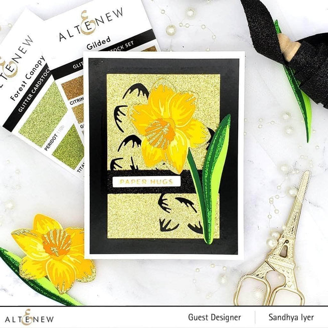 Part A-Glitz Art Craft Co.,LTD Dies Craft-A-Flower: Daffodil Layering Die Set