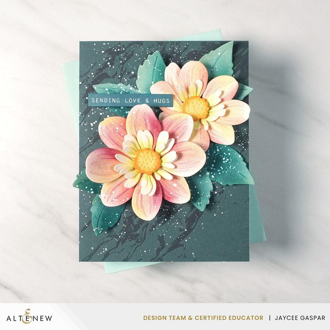 Craft-A-Flower: Dahlia April Heather Die Set