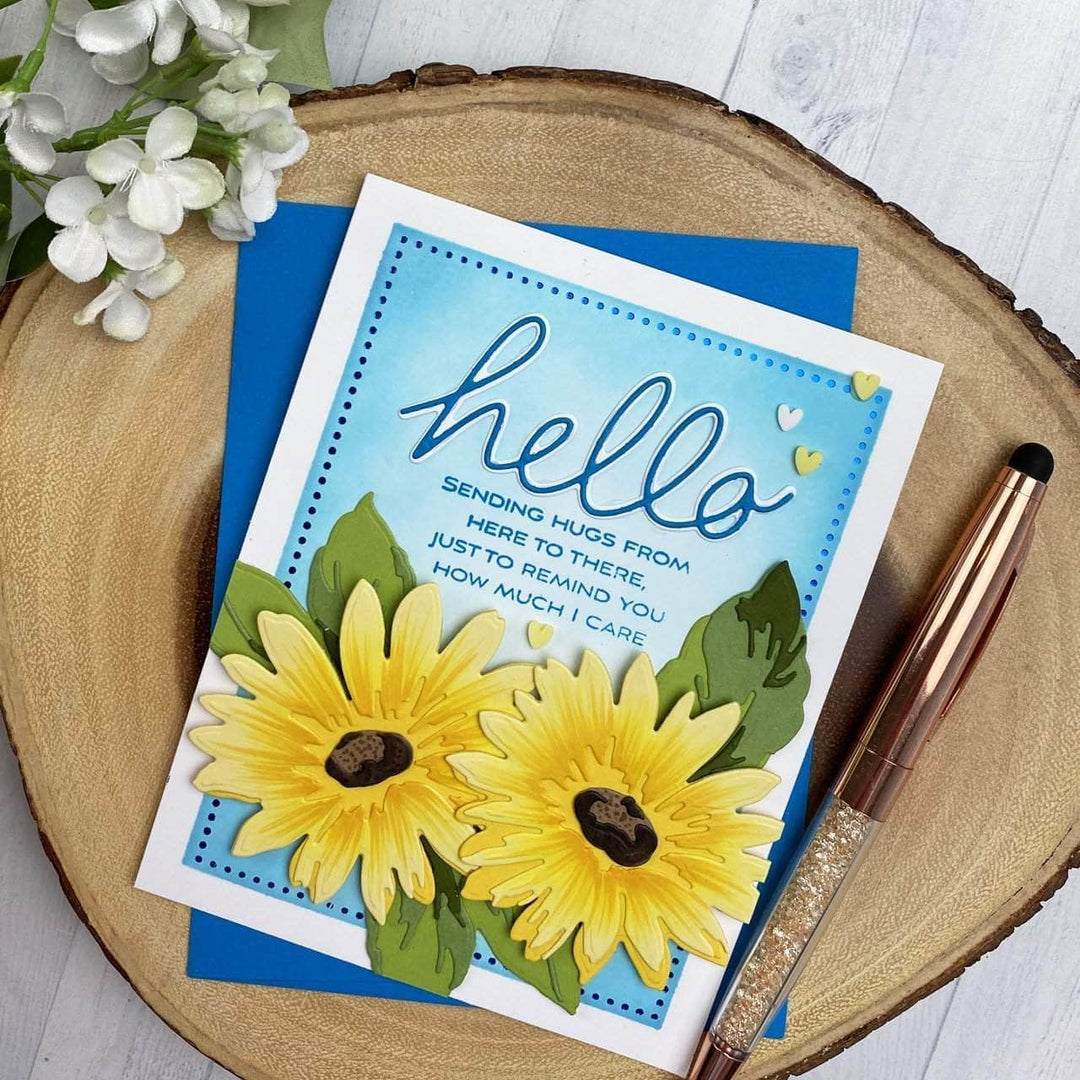 Part A-Glitz Art Craft Co.,LTD Dies Craft-A-Flower: Daisy Layering Die Set