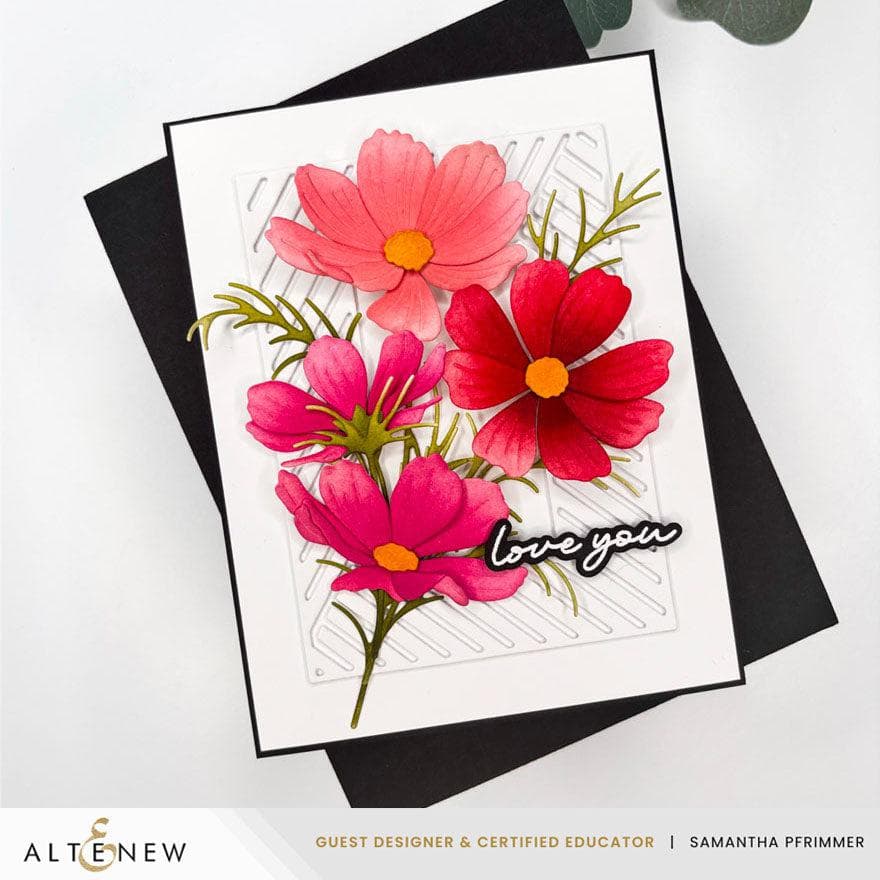 Craft-A-Flower: Garden Cosmos Layering Die Set