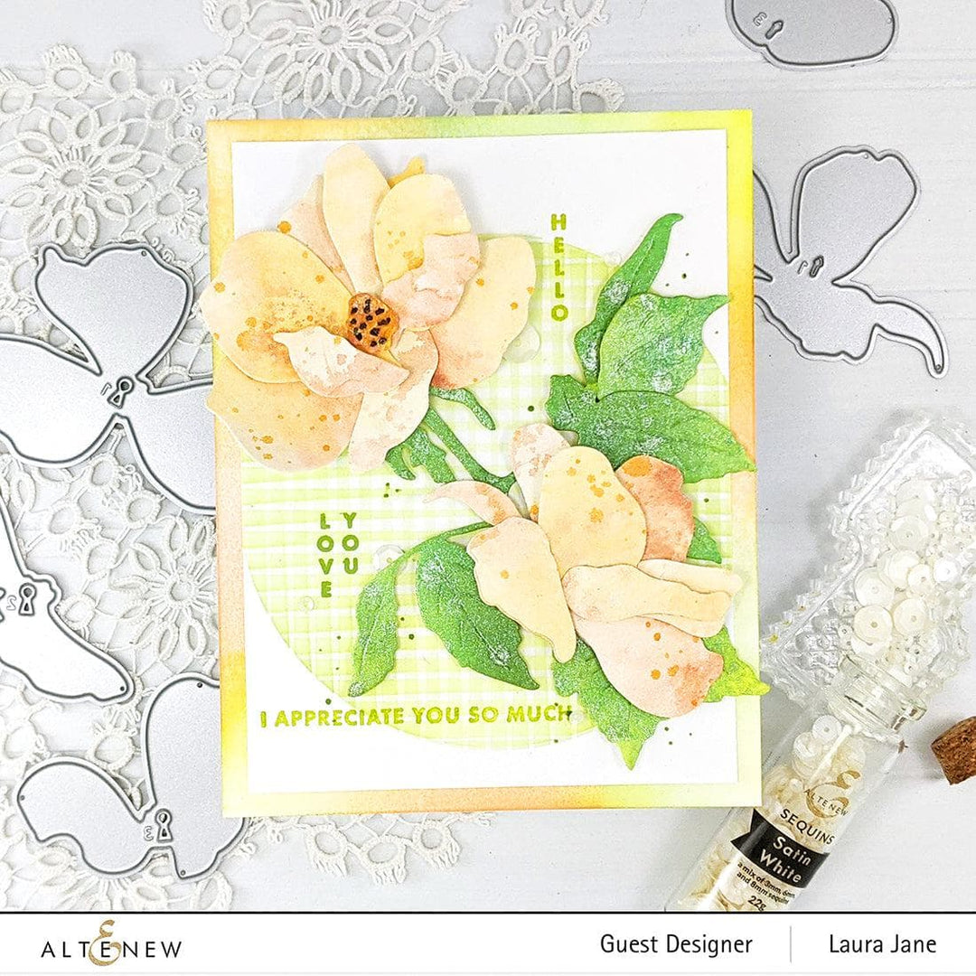Part A-Glitz Art Craft Co.,LTD Dies Craft-A-Flower: Garden Rose Layering Die Set