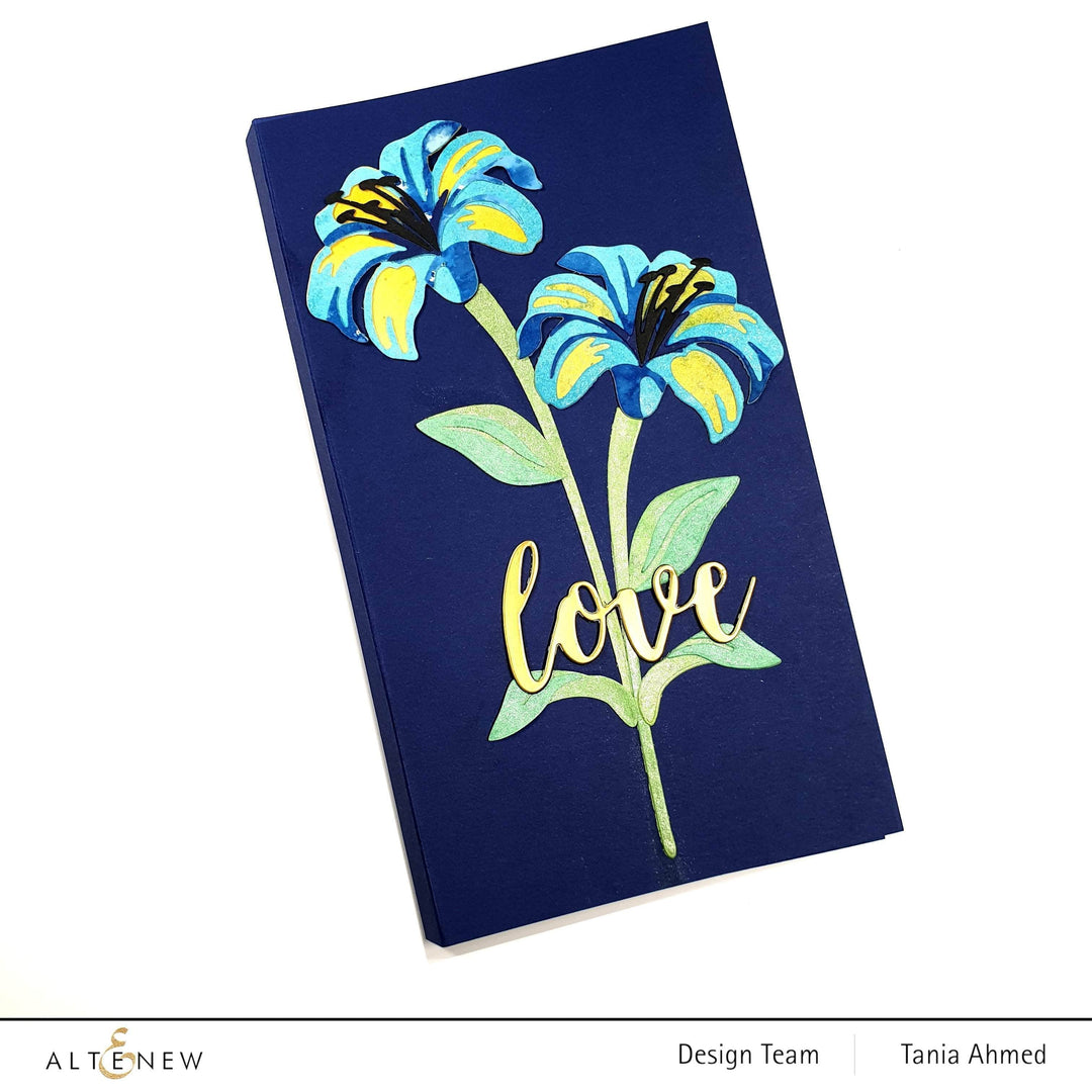 Part A-Glitz Art Craft Co.,LTD Dies Craft-A-Flower: Lily Layering Die Set