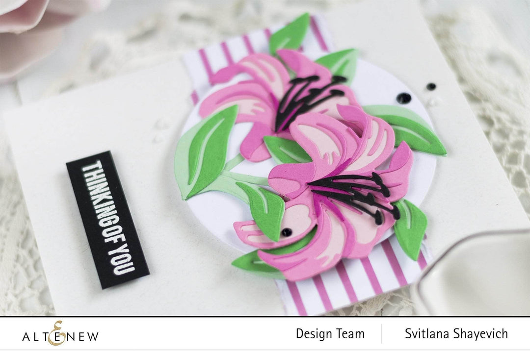 Part A-Glitz Art Craft Co.,LTD Dies Craft-A-Flower: Lily Layering Die Set