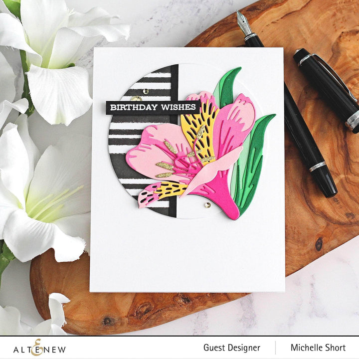 Part A-Glitz Art Craft Co.,LTD Dies Craft-A-Flower: Peruvian Lily Layering Die Set