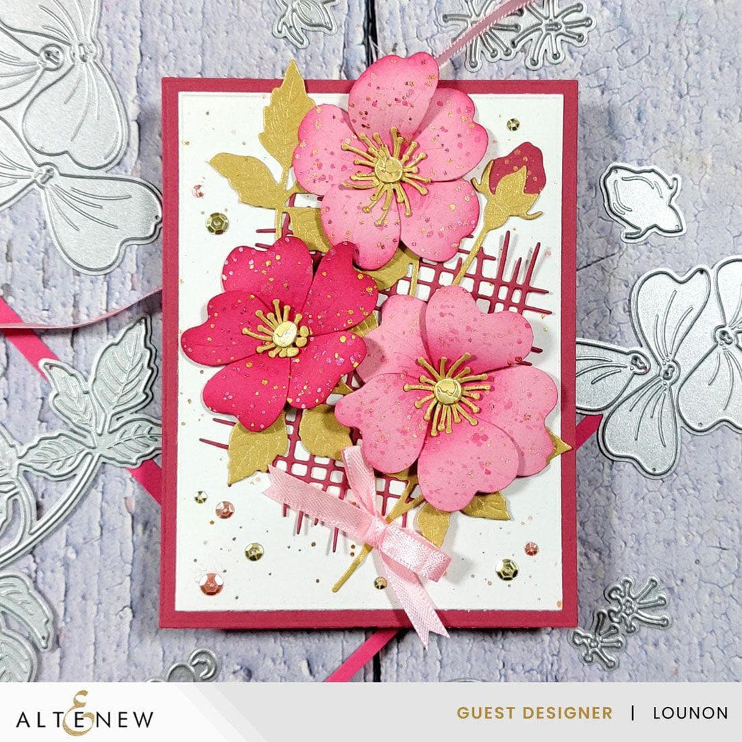 Craft-A-Flower: Prairie Roses Layering Die Set