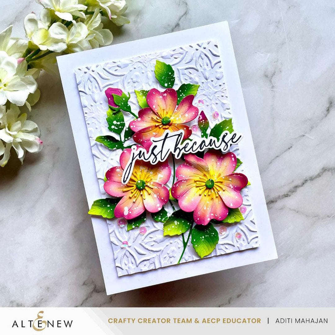 Craft-A-Flower: Prairie Roses Layering Die Set