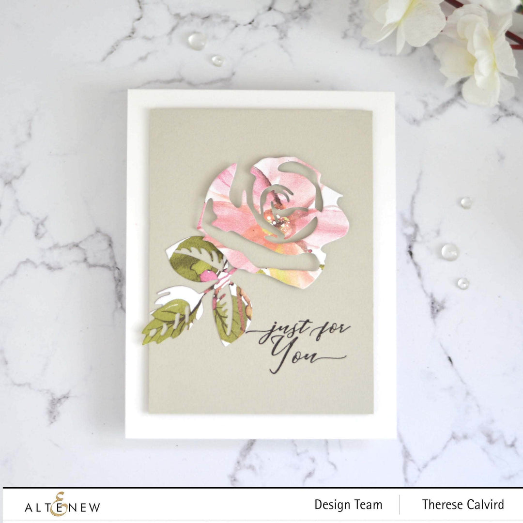 Part A-Glitz Art Craft Co.,LTD Dies Craft-A-Flower: Rose Layering Die Set