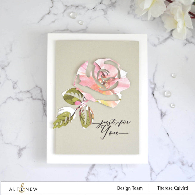 Part A-Glitz Art Craft Co.,LTD Dies Craft-A-Flower: Rose Layering Die Set