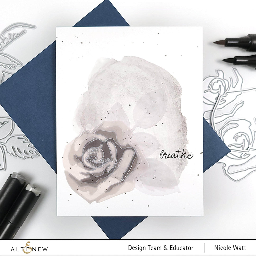 Part A-Glitz Art Craft Co.,LTD Dies Craft-A-Flower: Rose Layering Die Set