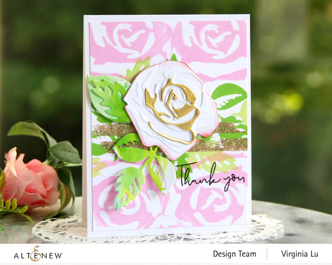 Part A-Glitz Art Craft Co.,LTD Dies Craft-A-Flower: Rose Layering Die Set