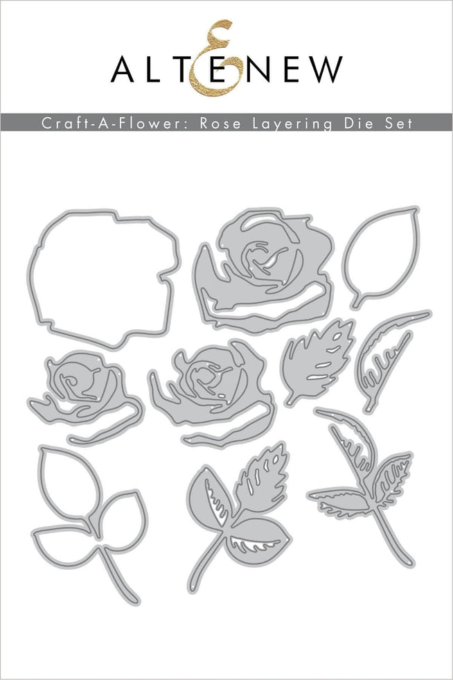Part A-Glitz Art Craft Co.,LTD Dies Craft-A-Flower: Rose Layering Die Set