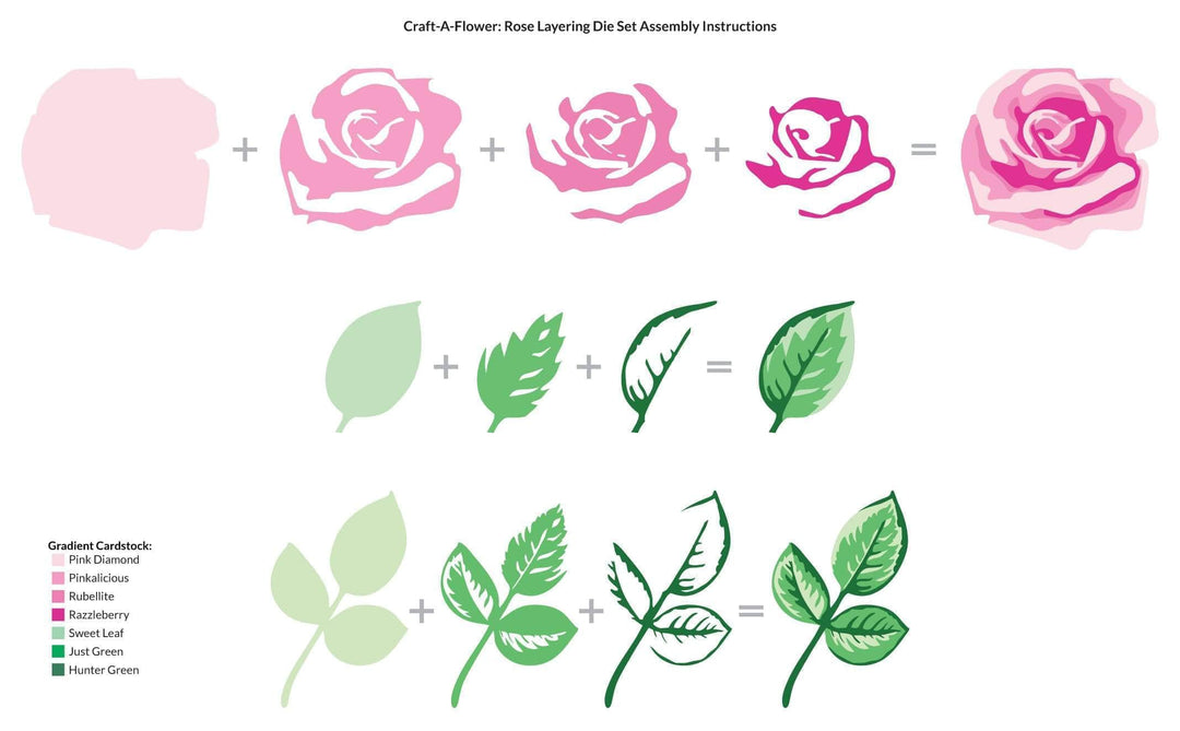 Part A-Glitz Art Craft Co.,LTD Dies Craft-A-Flower: Rose Layering Die Set