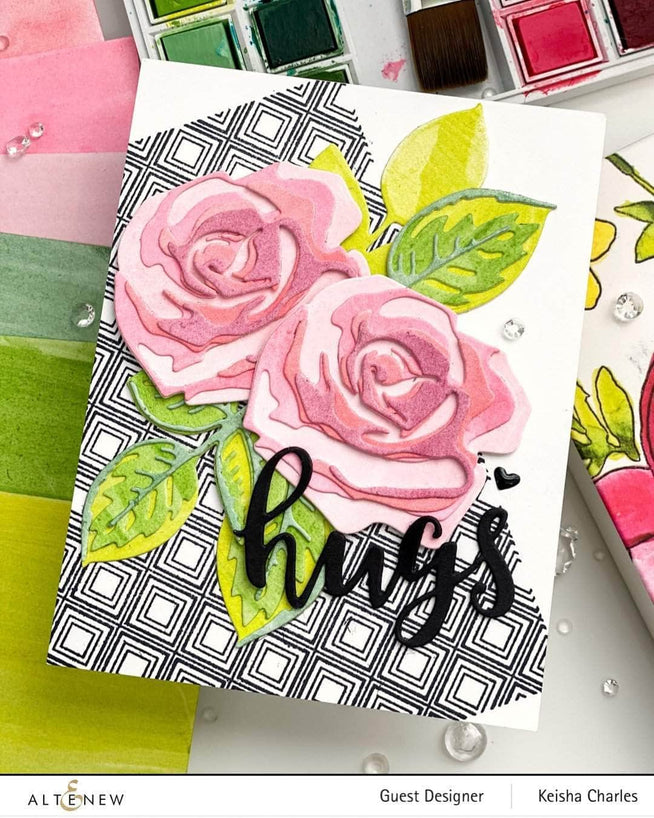 Part A-Glitz Art Craft Co.,LTD Dies Craft-A-Flower: Rose Layering Die Set