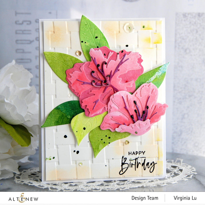 Part A-Glitz Art Craft Co.,LTD Dies Craft-A-Flower: Sunburst Azalea Layering Die Set