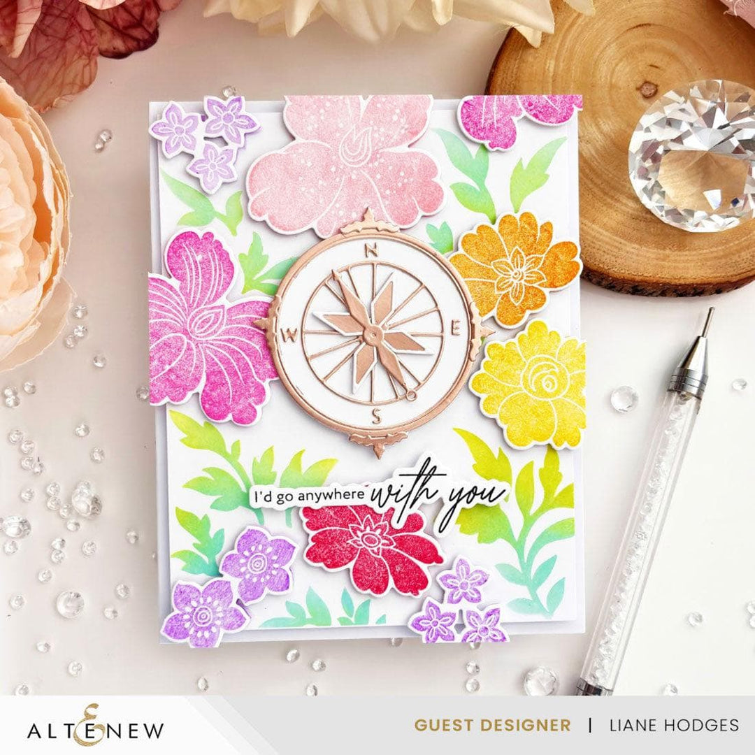 Craft Your Life Project Kit: Floral Odyssey Add-On Die Set