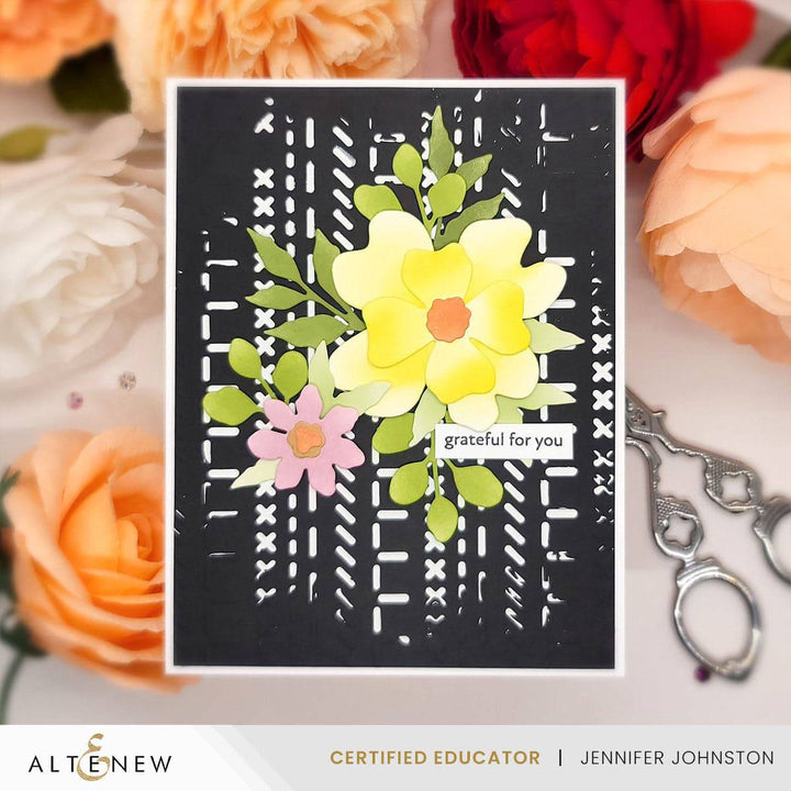 Craft Your Life Project Kit: Stitched With Love Add-On Die Set