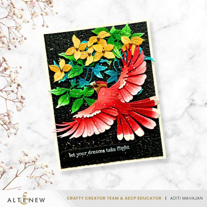 Creative Cuts: Feathered Beauty Layering Die Set