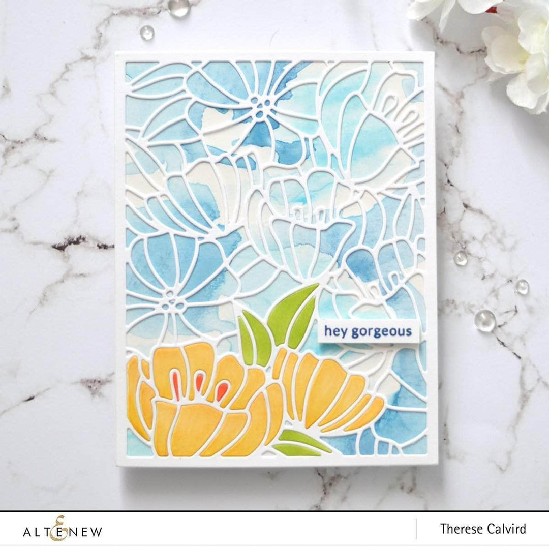 Part A-Glitz Art Craft Co.,LTD Dies Dainty Blooms Cover Die