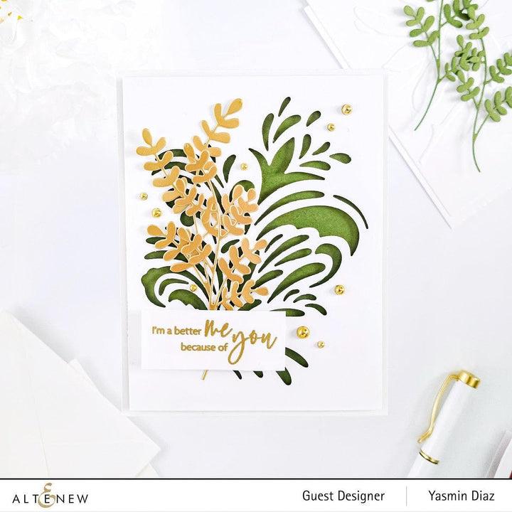 Part A-Glitz Art Craft Co.,LTD Dies Dainty Leaves Die Set