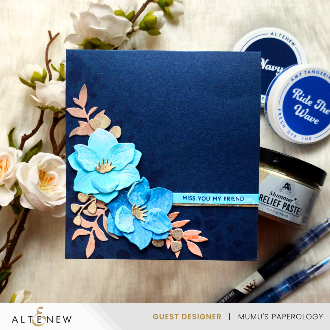 Delicate Magnolia Layering Die Set