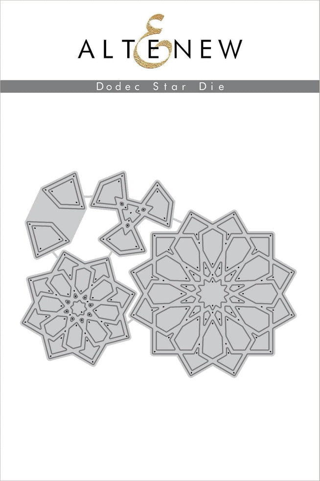 Part A-Glitz Art Craft Co.,LTD Dies Dodec Star Die Set