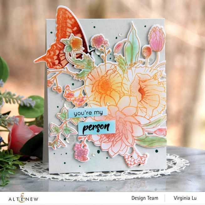 Part A-Glitz Art Craft Co.,LTD Dies Dovetail Butterflies Die Set