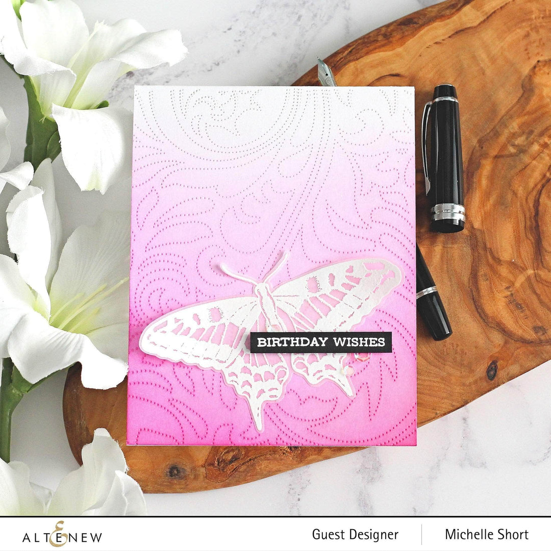 Part A-Glitz Art Craft Co.,LTD Dies Dovetail Butterflies Die Set
