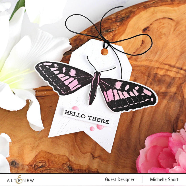 Part A-Glitz Art Craft Co.,LTD Dies Dovetail Butterflies Die Set