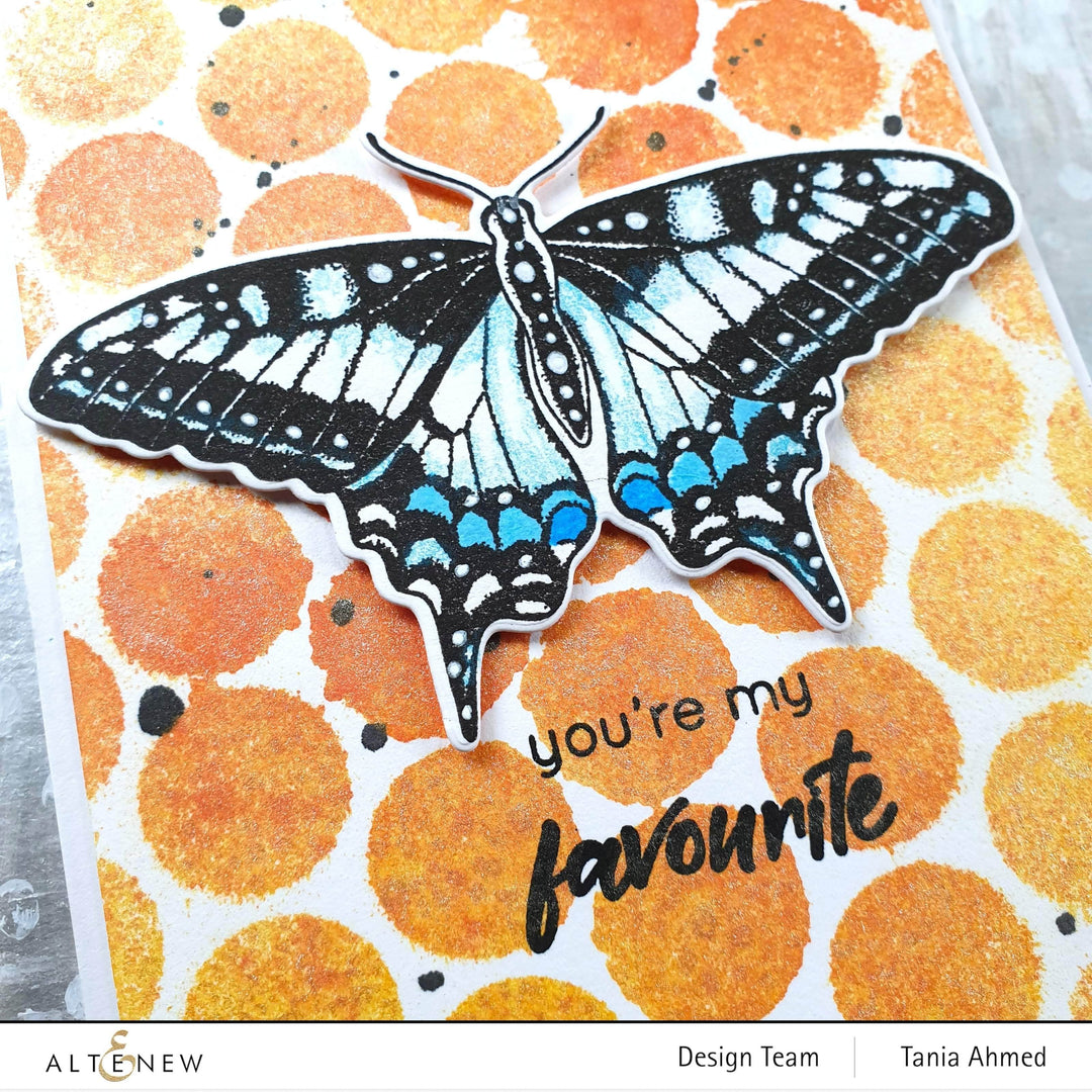 Part A-Glitz Art Craft Co.,LTD Dies Dovetail Butterflies Die Set