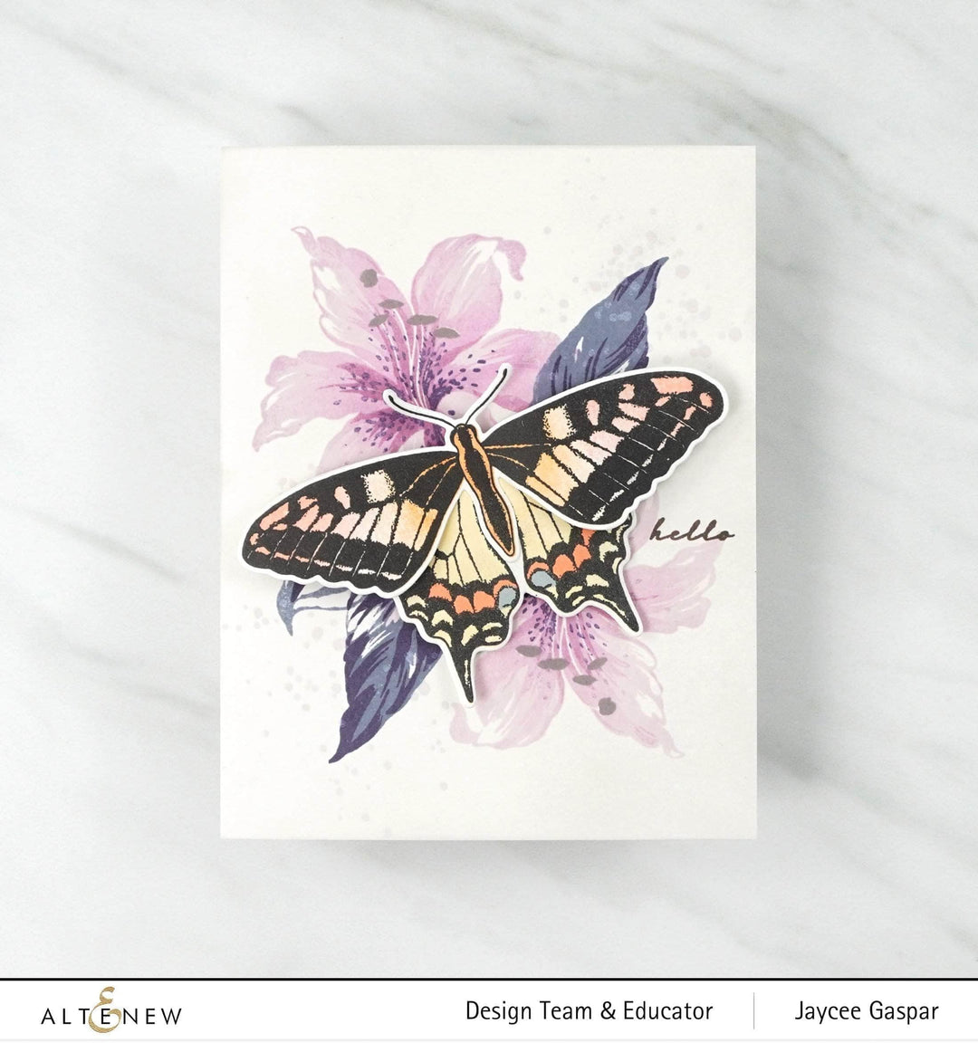 Part A-Glitz Art Craft Co.,LTD Dies Dovetail Butterflies Die Set