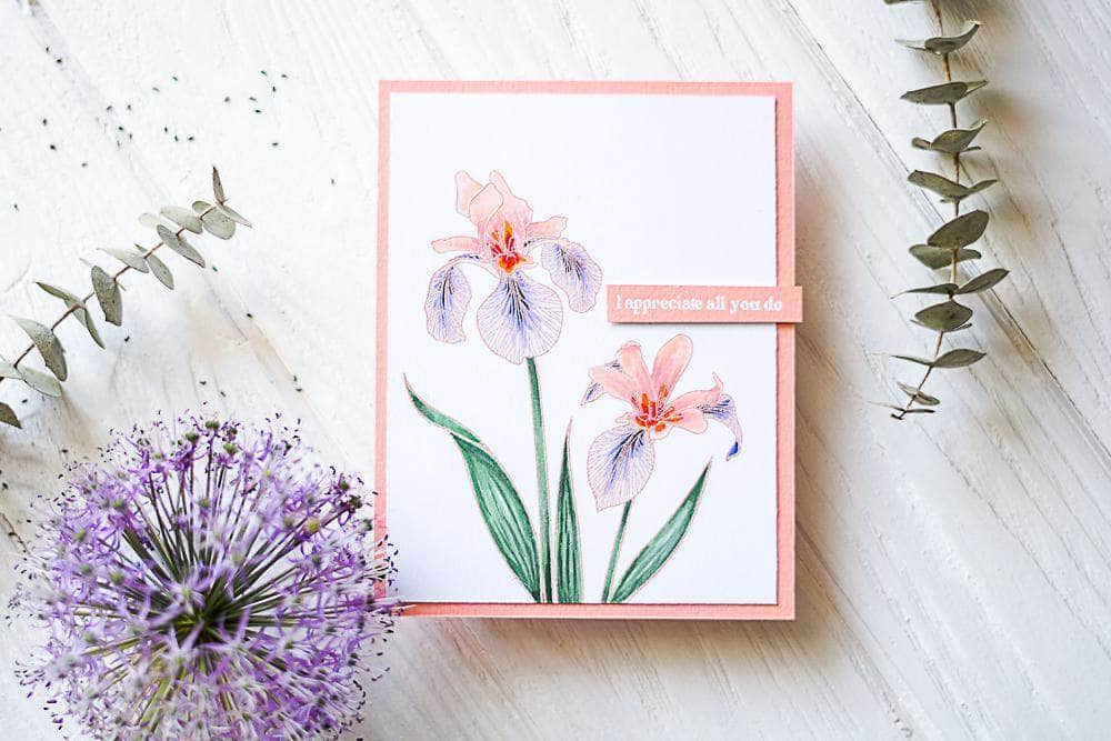 Part A-Glitz Art Craft Co.,LTD Dies Enchanted Iris Die Set