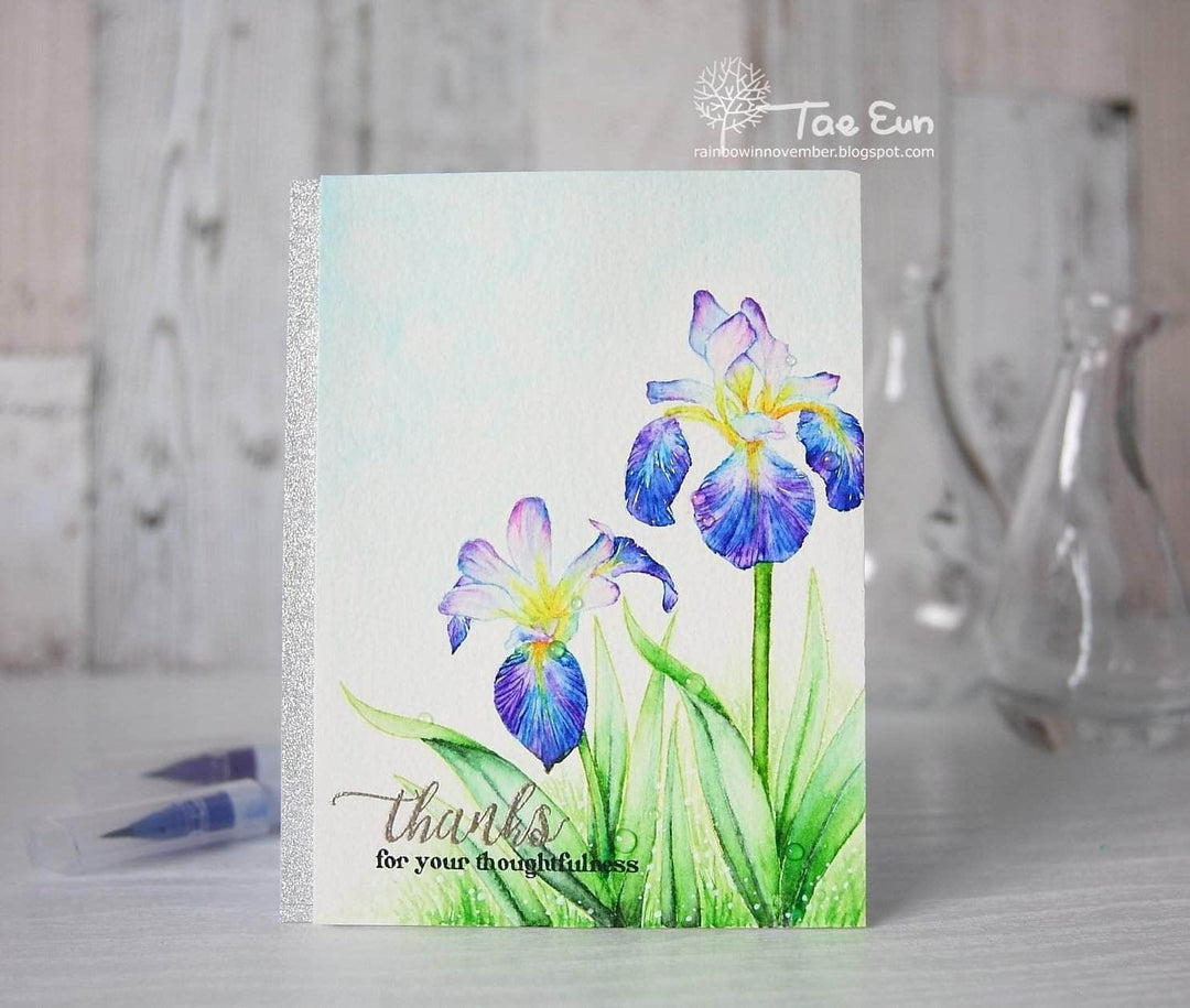 Part A-Glitz Art Craft Co.,LTD Dies Enchanted Iris Die Set