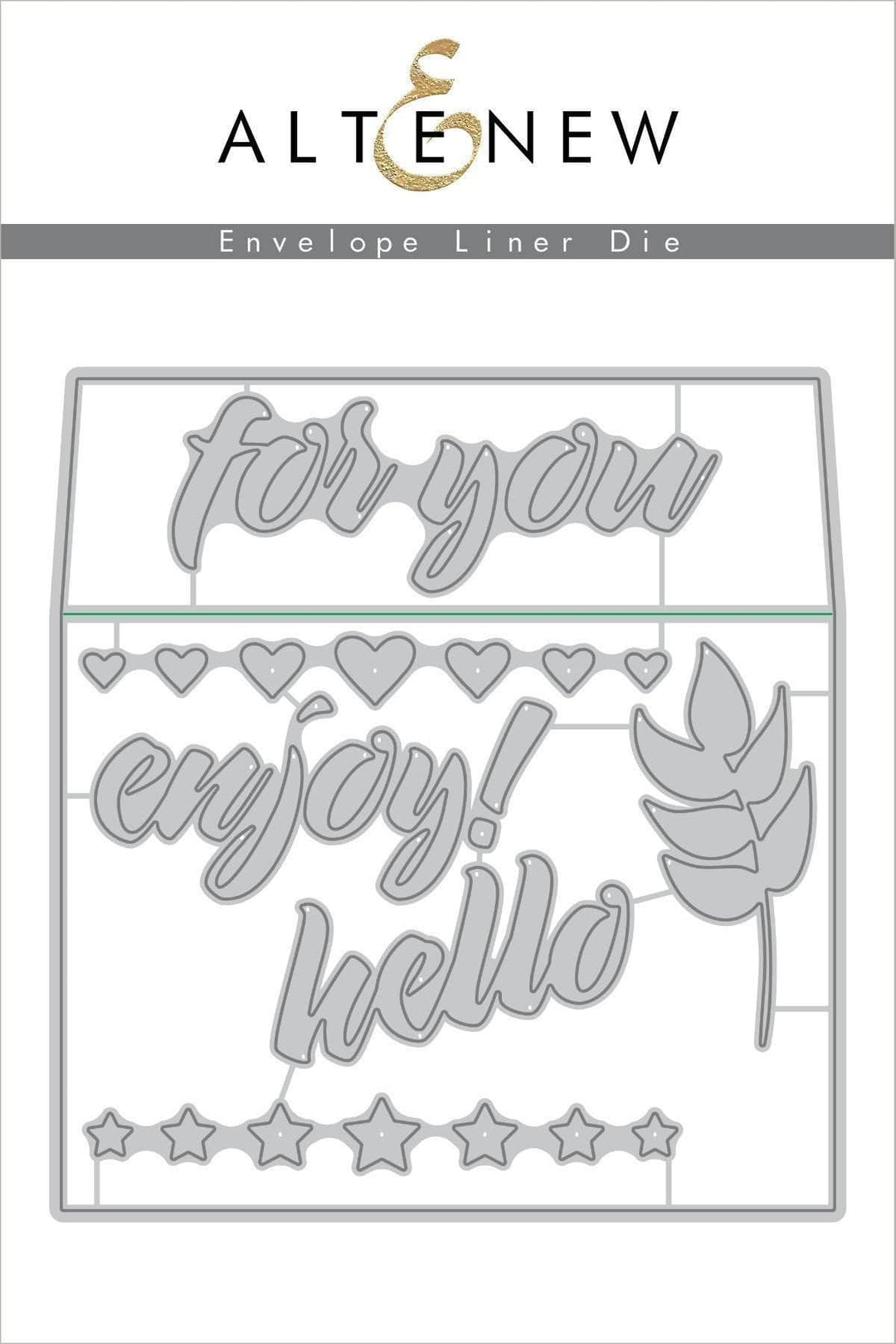 Part A-Glitz Art Craft Co.,LTD Dies Envelope Liner Die Set
