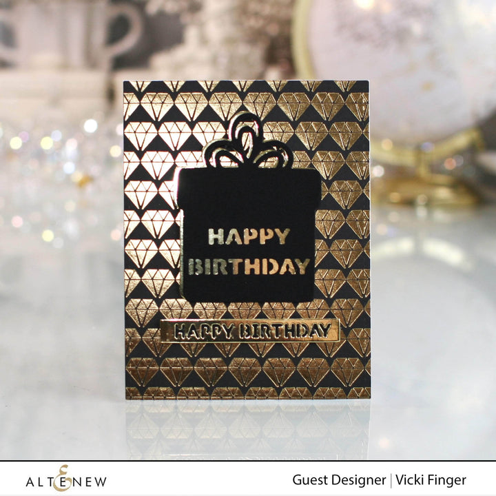 Part A-Glitz Art Craft Co.,LTD Dies Essential Sentiment Strips Die Set