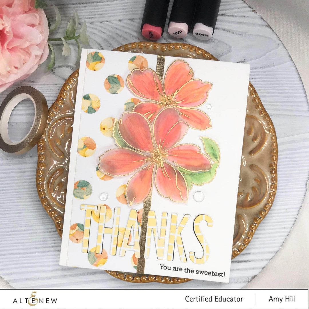 Part A-Glitz Art Craft Co.,LTD Dies Fabulous Florets Die Set