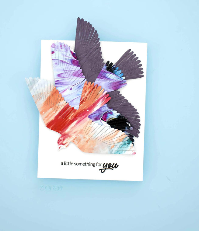 Part A-Glitz Art Craft Co.,LTD Dies Feathered Friends Die Set