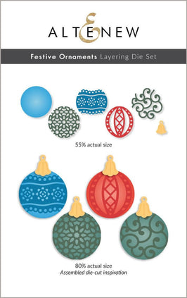 Festive Ornaments Layering Die Set