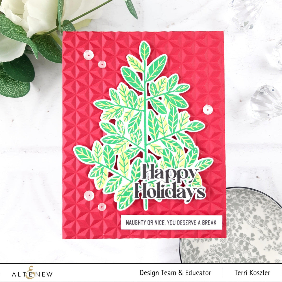 Part A-Glitz Art Craft Co.,LTD Dies Festive Tree Die Set