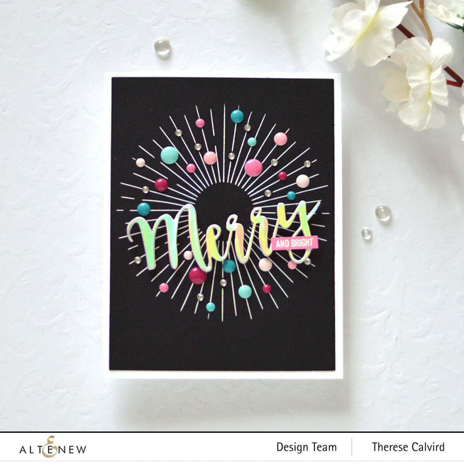 Part A-Glitz Art Craft Co.,LTD Dies Festive Tree Die Set