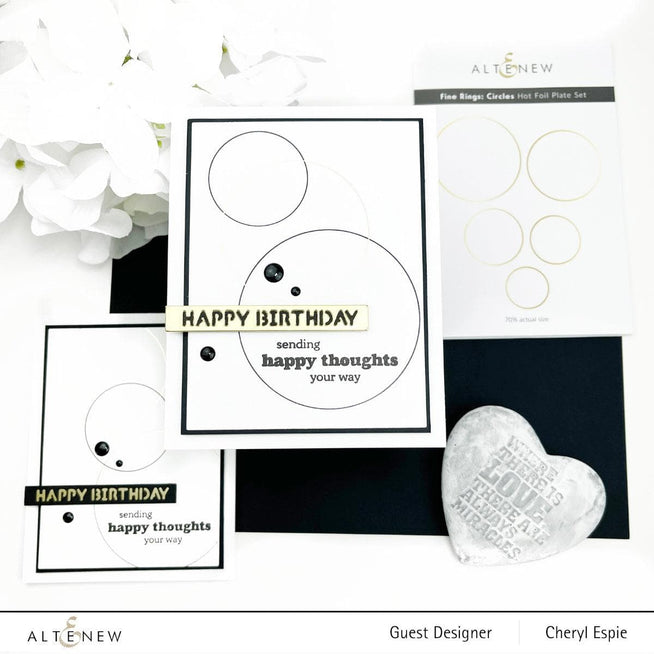 Part A-Glitz Art Craft Co.,LTD Dies Fine Rings: Circles Die Set