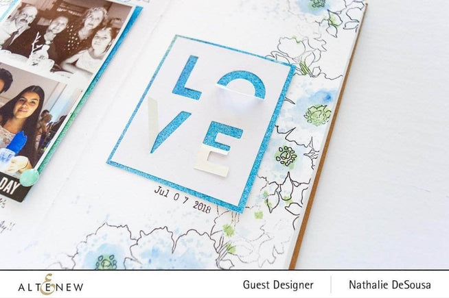 Part A-Glitz Art Craft Co.,LTD Dies Flat & Fold Alpha Die Set