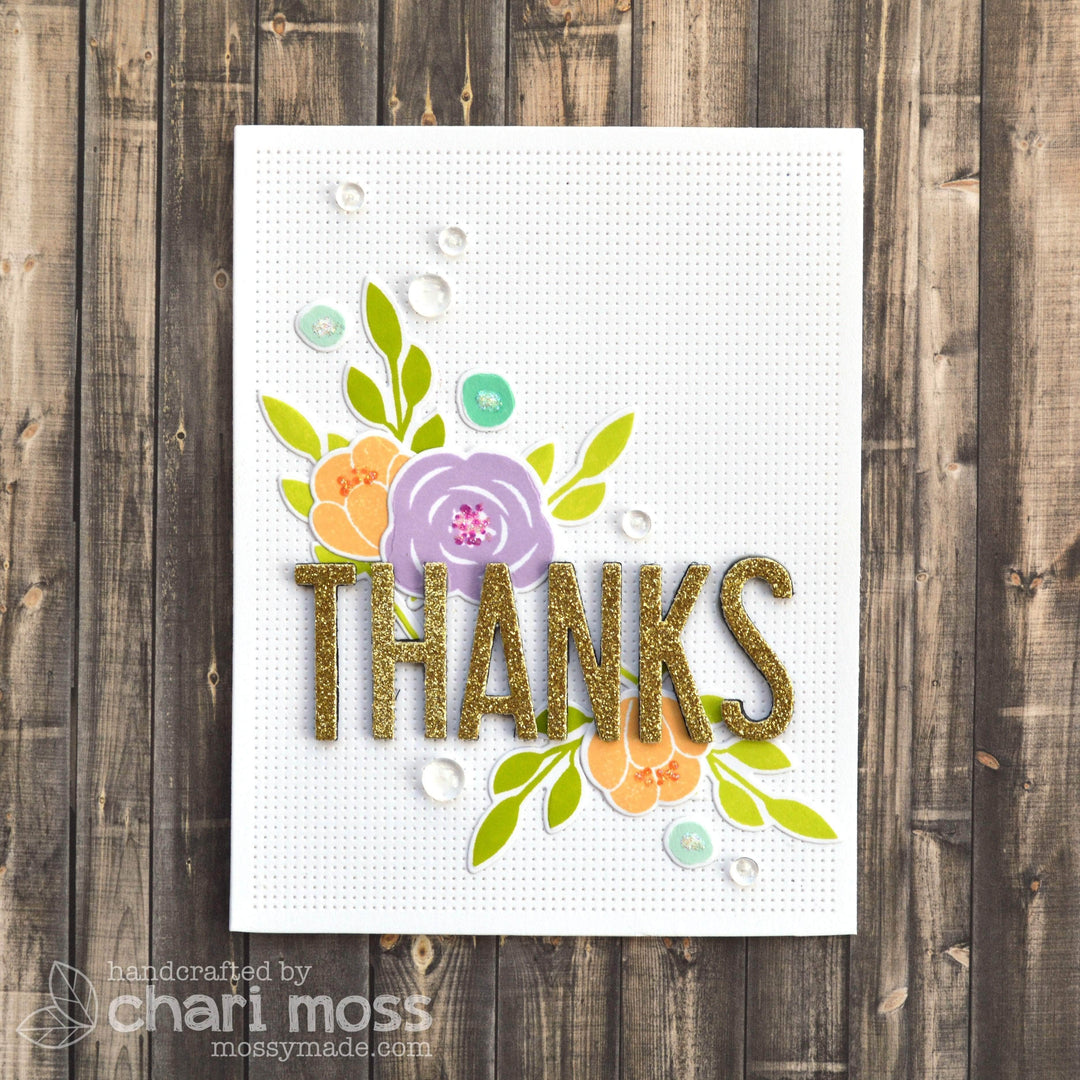 Part A-Glitz Art Craft Co.,LTD Dies Floral Elements Die Set