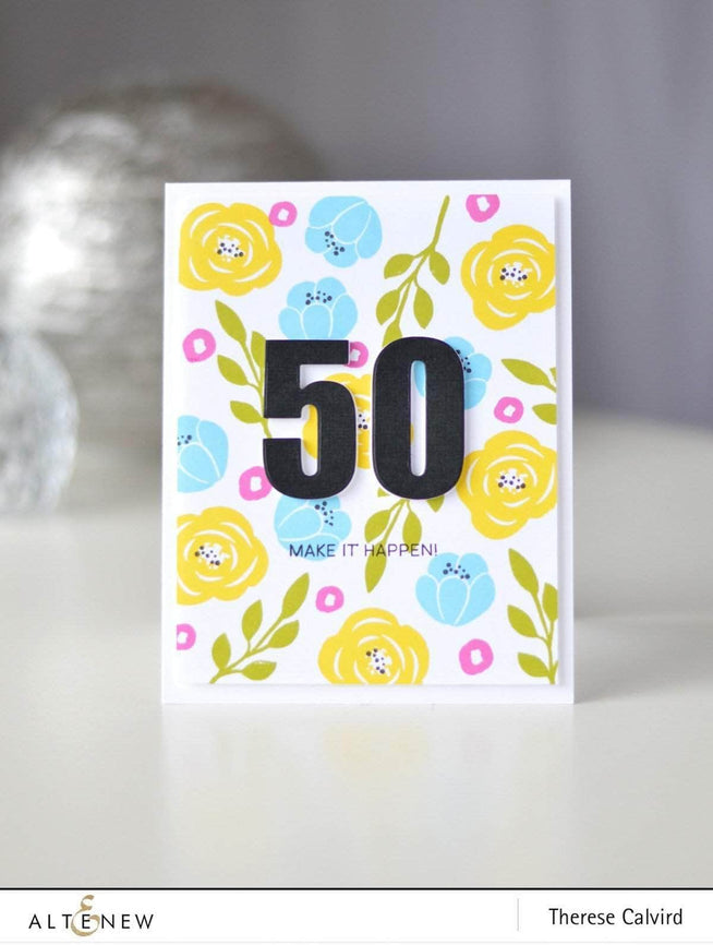 Part A-Glitz Art Craft Co.,LTD Dies Floral Elements Die Set