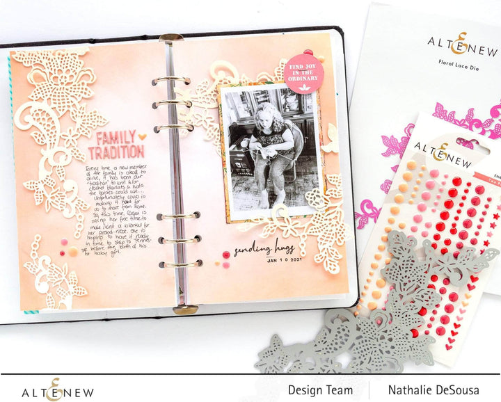 Part A-Glitz Art Craft Co.,LTD Dies Floral Lace Die